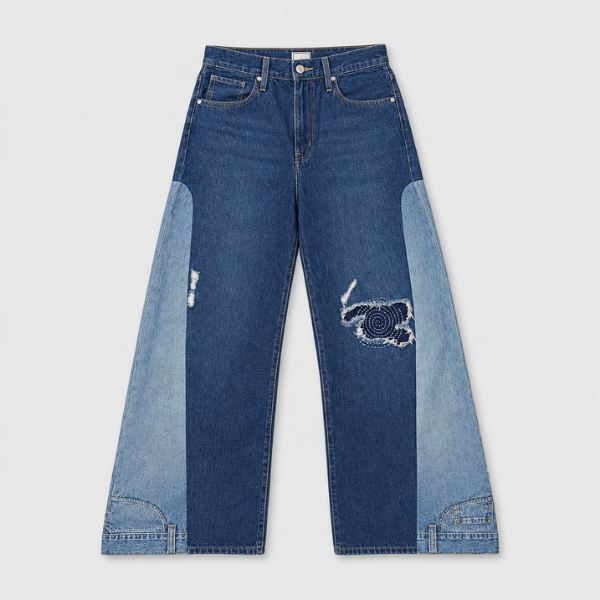 Upside-Down Shashiko Denim