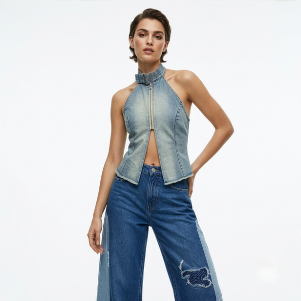 Upside-Down Shashiko Denim