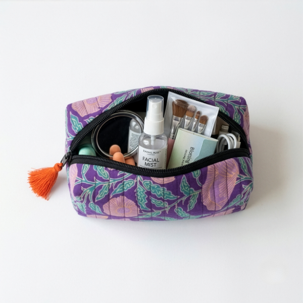 Botanical Travel Pouch