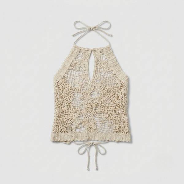 Crochet Halterneck Crop