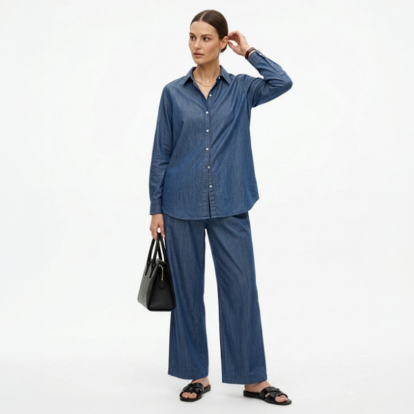 Denim Cord Set