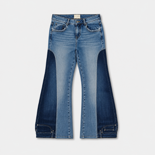 Upside Down Denim Pants
