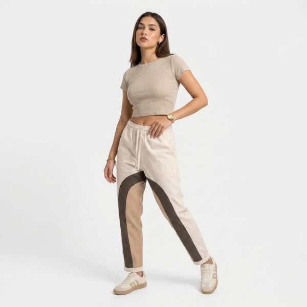 Neutral Rainbow Joggers
