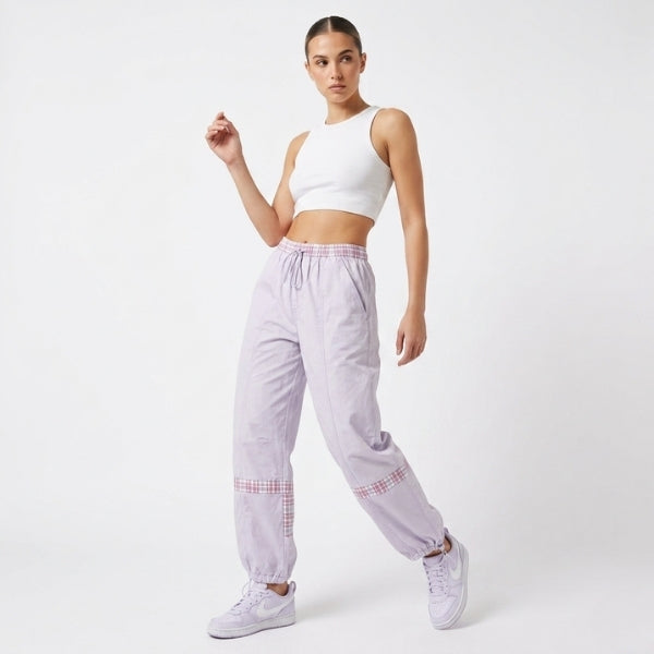 Patch-Detail Drawstring Joggers