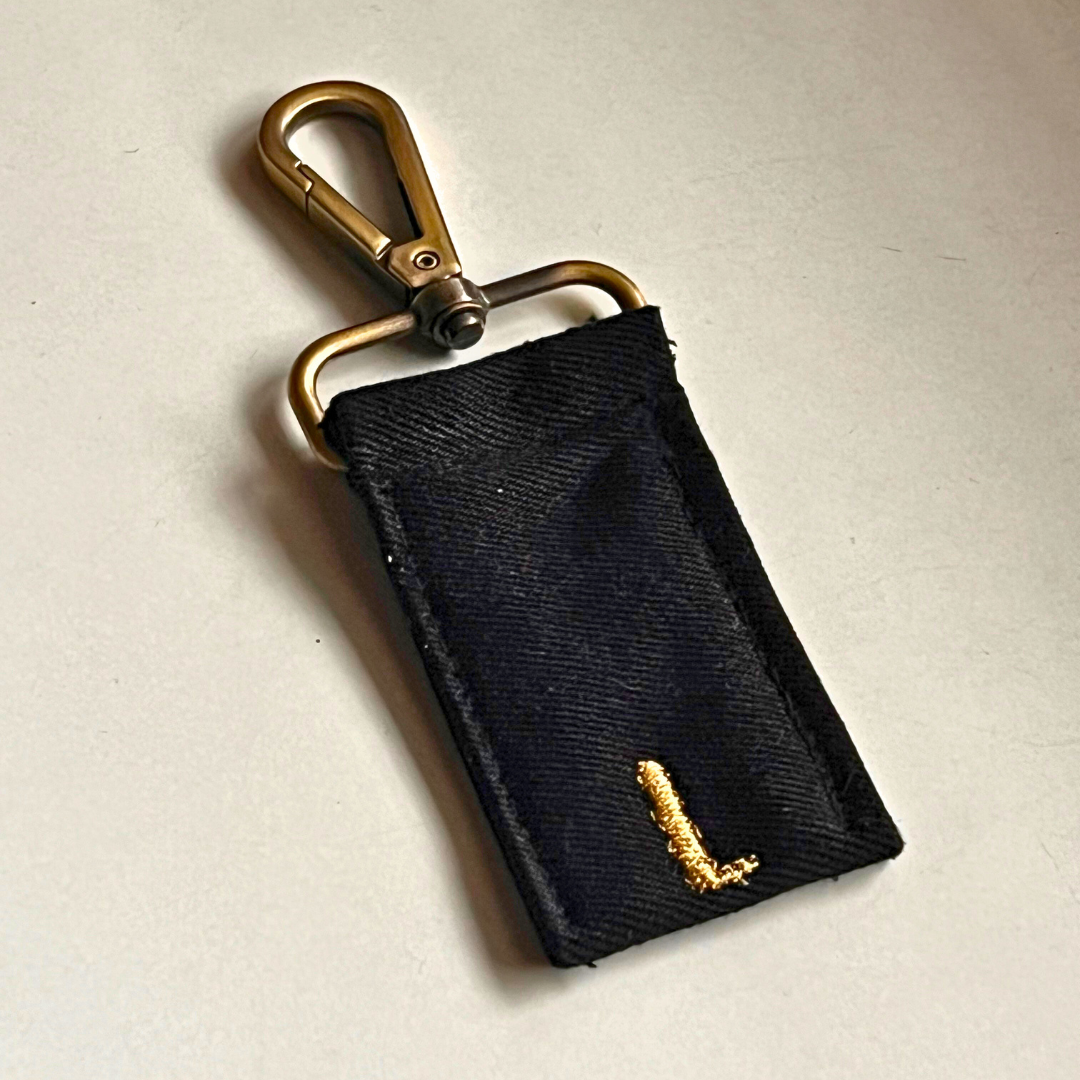 Denim Keychain