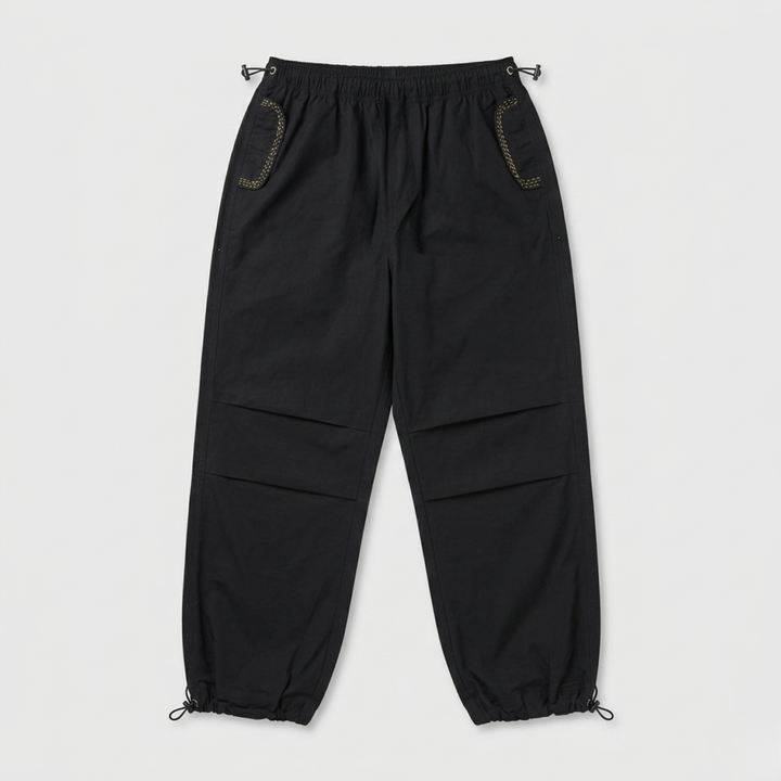 Black Cargo Trousers