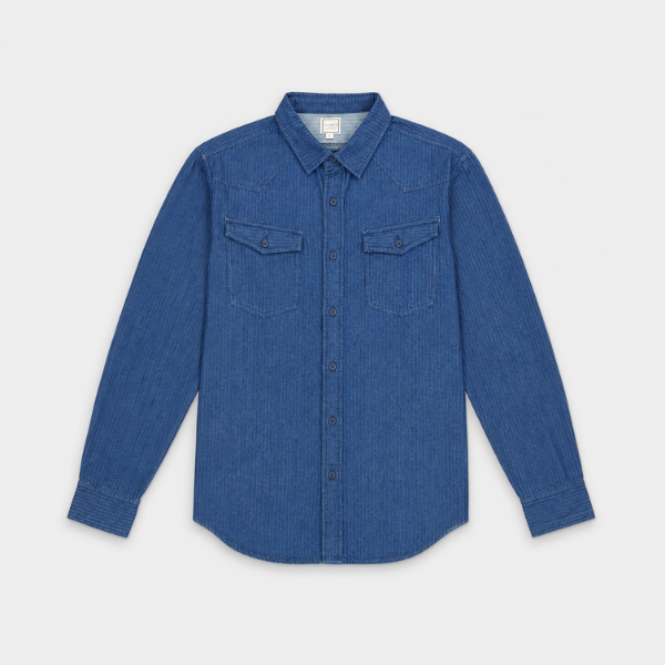 Contrast Denim Shirt