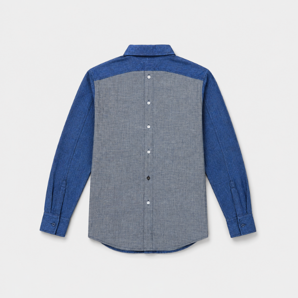 Contrast Denim Shirt