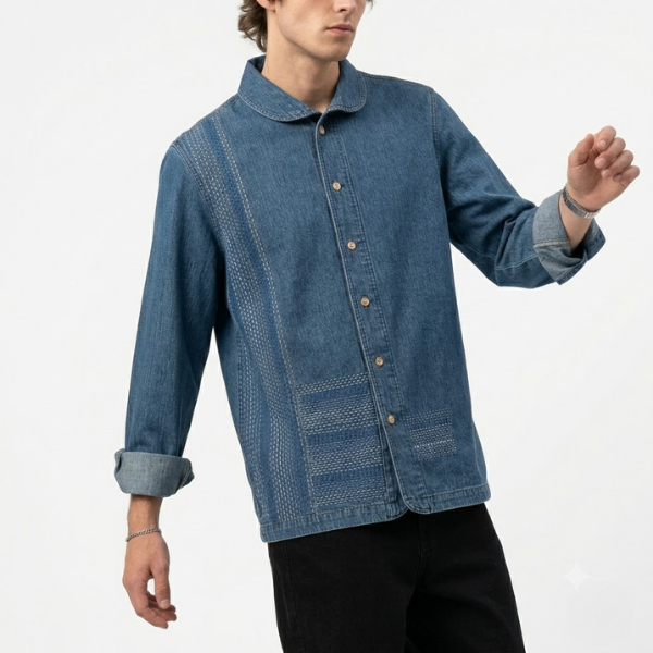 Sashiko Denim Shirt