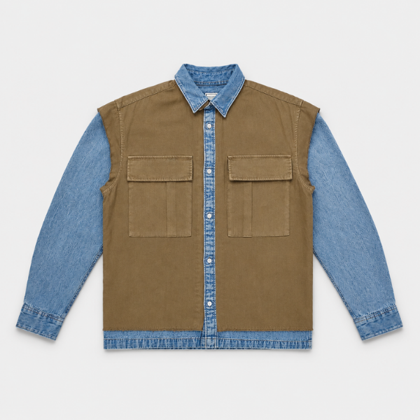 Canvas & Denim Overshirt