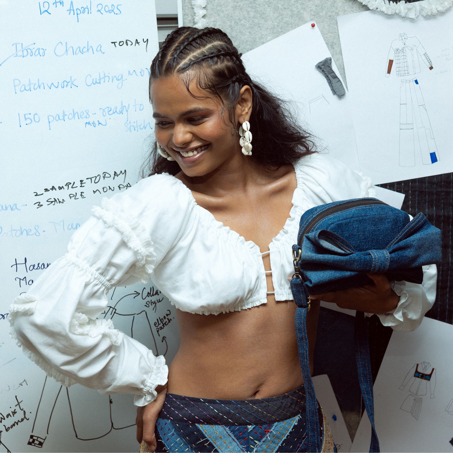 Peasant Crop Top
