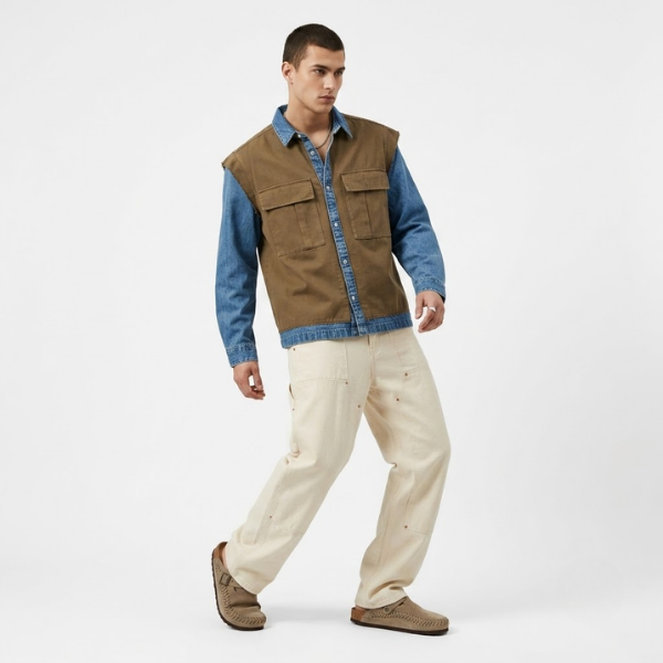 Canvas & Denim Overshirt