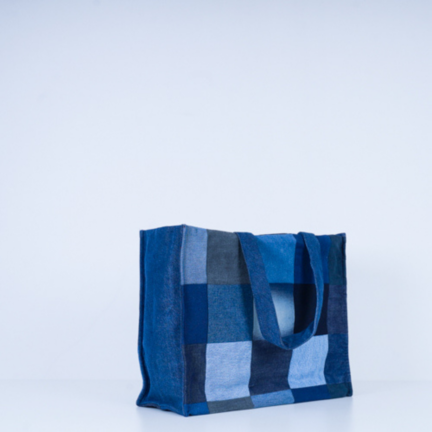 Patchwork Denim Tote