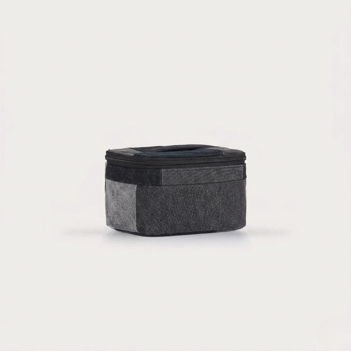 Denim Mini Organizer Black - Small