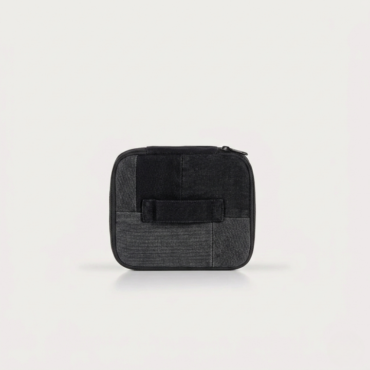 Denim Mini Organizer Black - Small