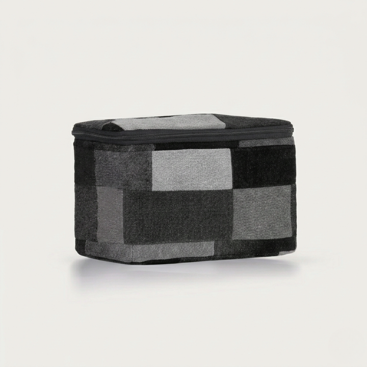 Denim Mini Organizer Black - Large