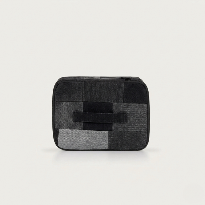 Denim Mini Organizer Black - Large