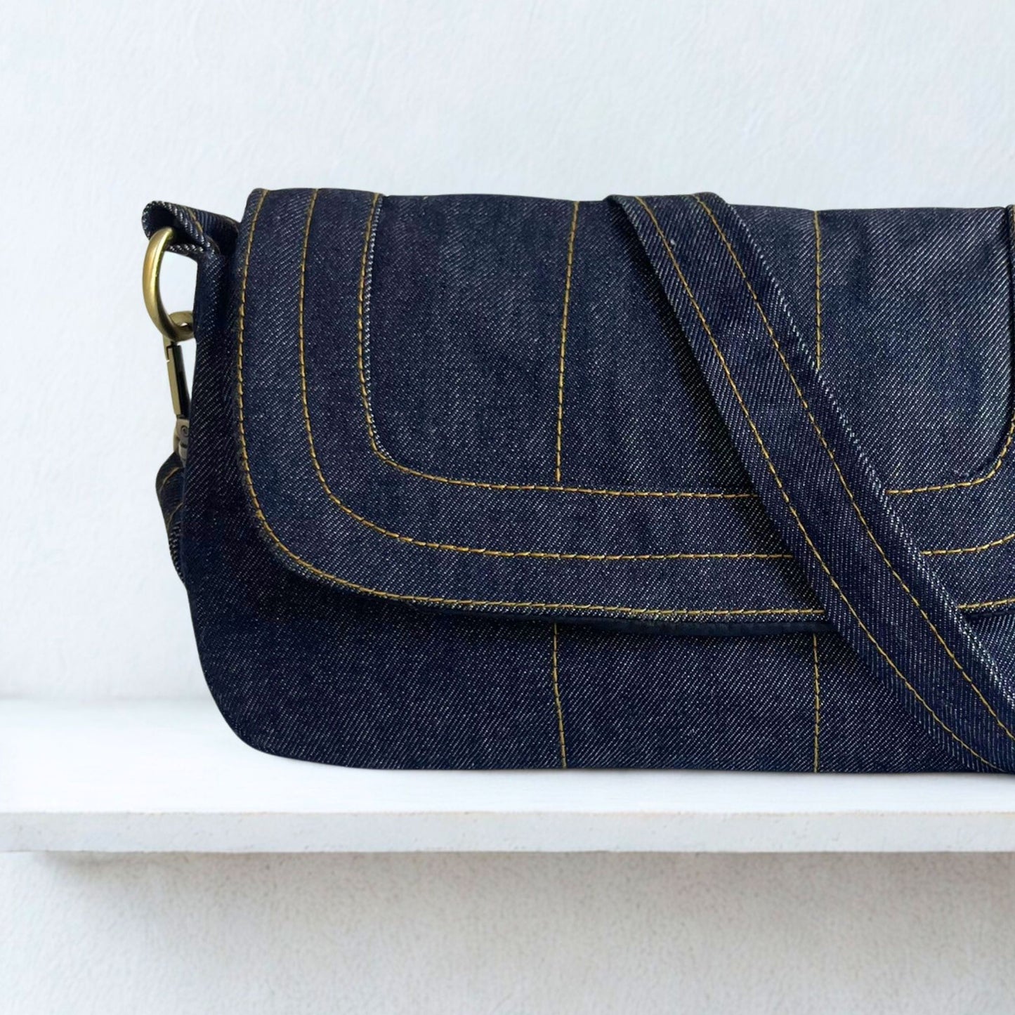 Denim Sling Bag