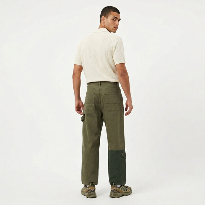 Wide Leg Carpenter Pants