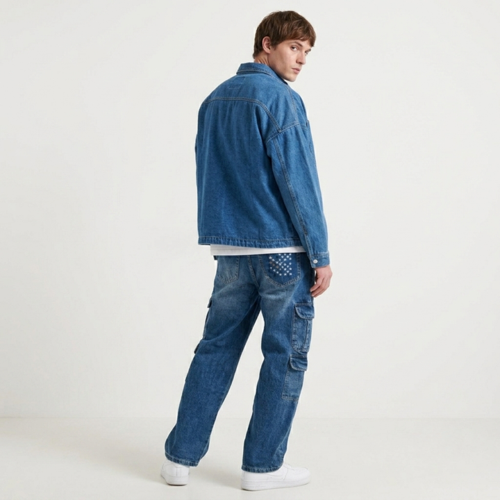 Denim with Embroidered Detail