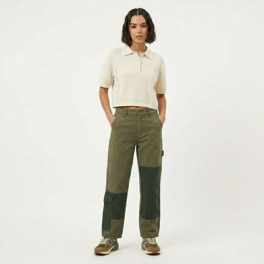 Wide Leg Carpenter Pants