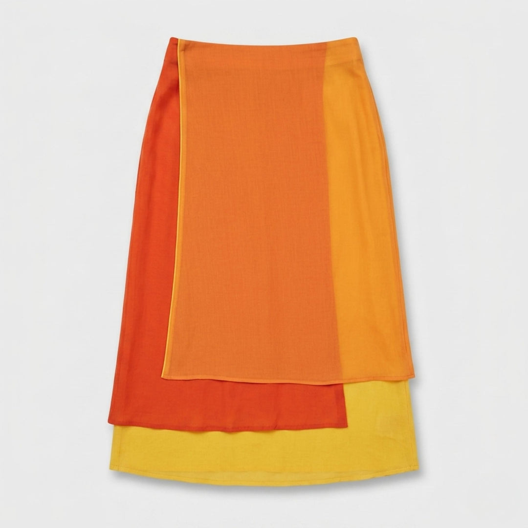 Sunset Orange Two-Piece Set