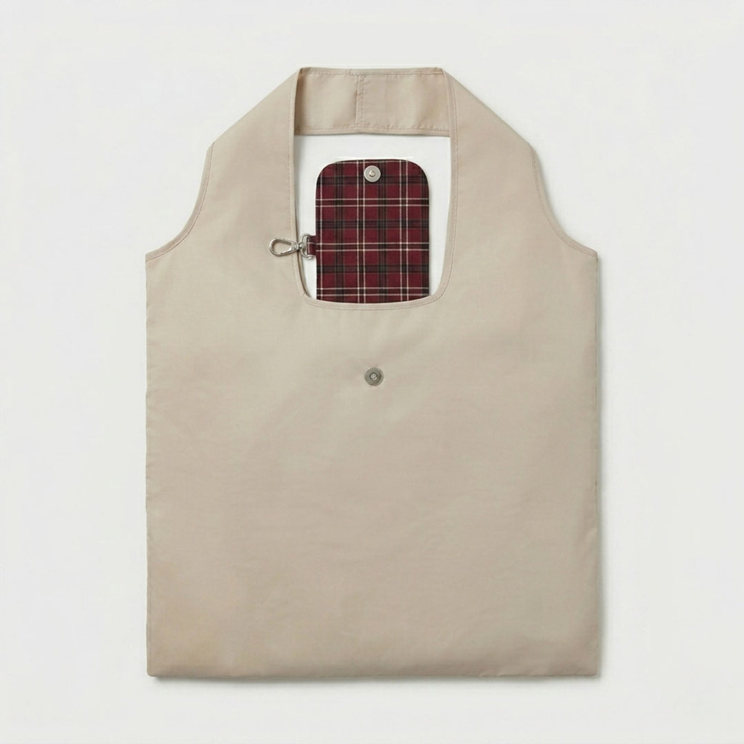 Roll Up Travel Bag Beige