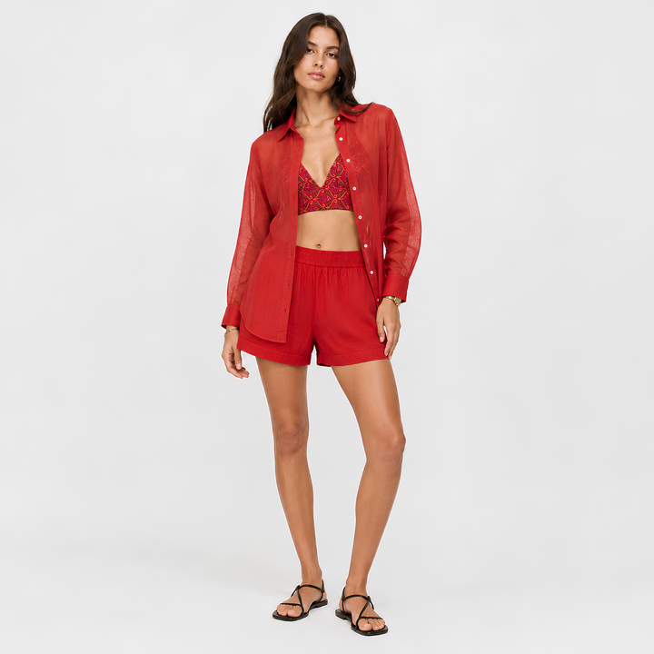 Crimson three piece resort set