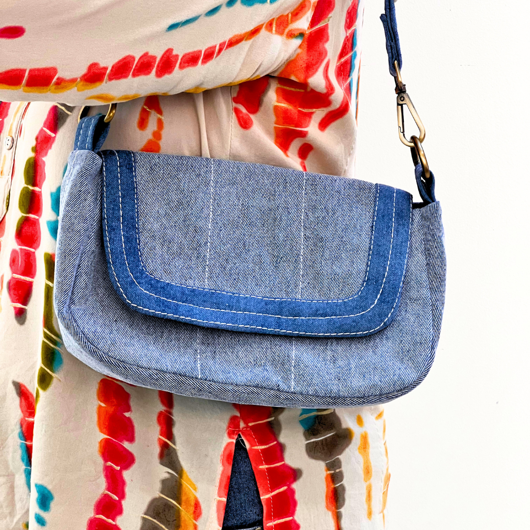 Denim Sling Bag