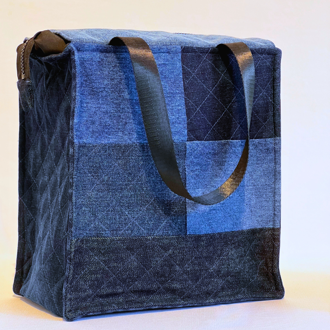 Denim Lunch Tote