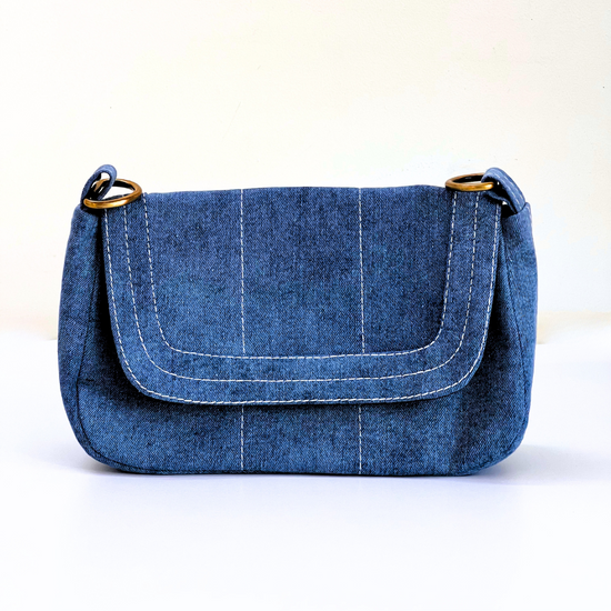 Denim sling bags online on sale