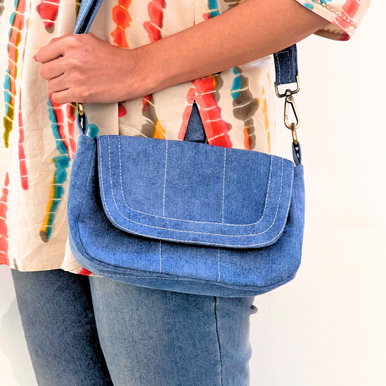 Denim Sling Bag