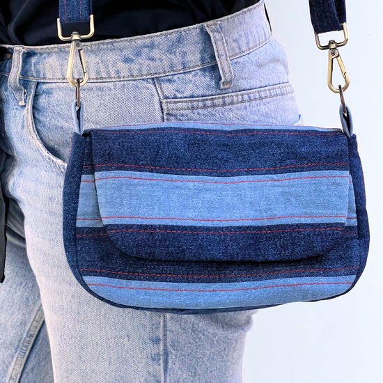 Denim Sling Bag