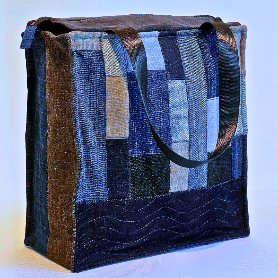 Denim Lunch Tote