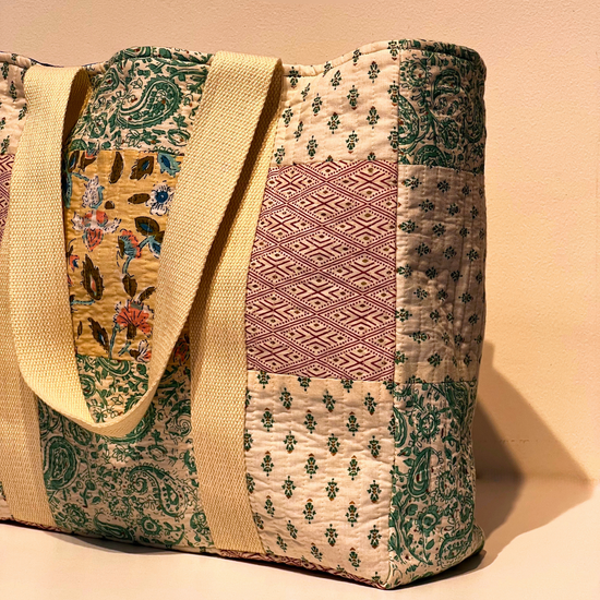 Patchwork Tote Bag