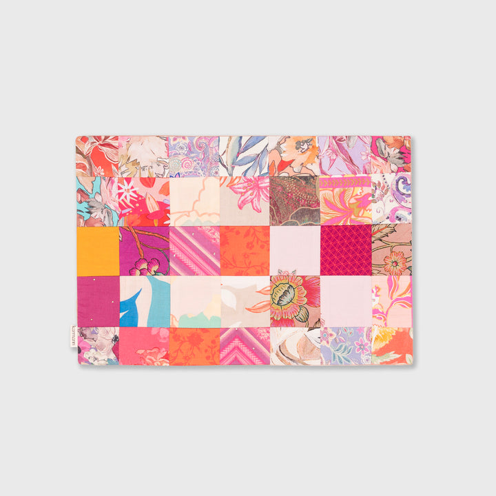 Velvet Patchwork Table Mats Purple