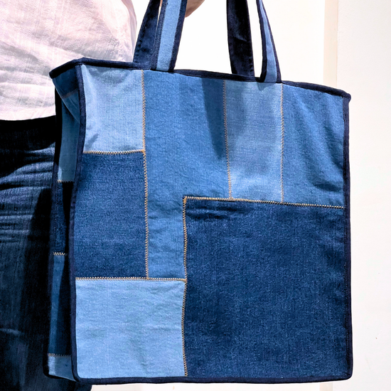 Denim Tote Bag