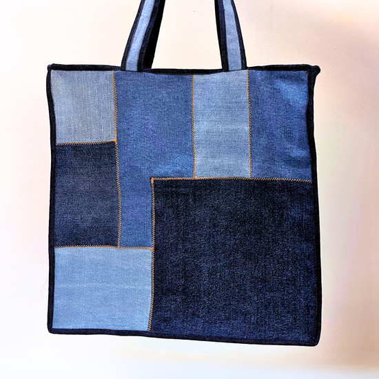 Denim Tote Bag