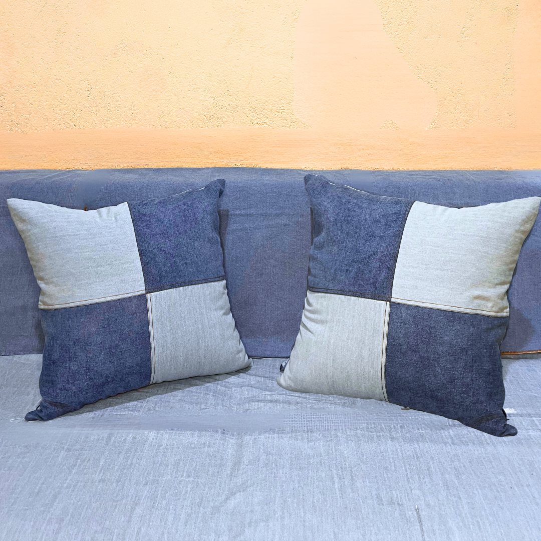 Denim Cushion Cover