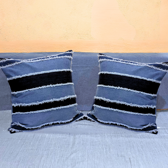 Denim Cushion Cover