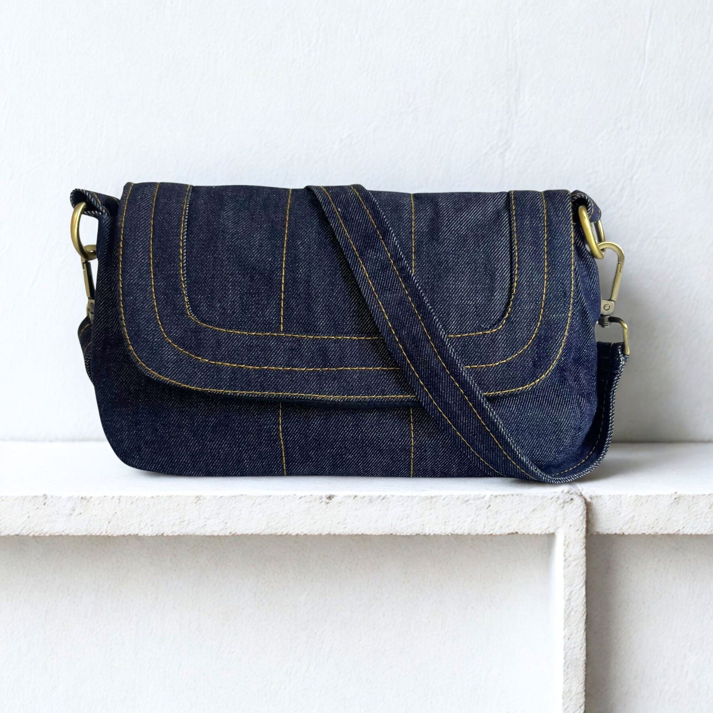 Denim Sling Bag