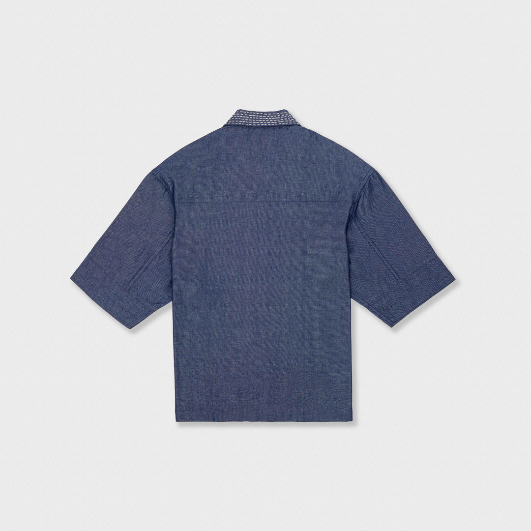Boxy Fit Shirt Blue