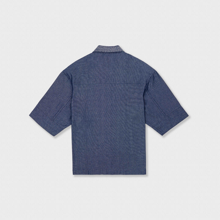 Boxy Fit Shirt Blue
