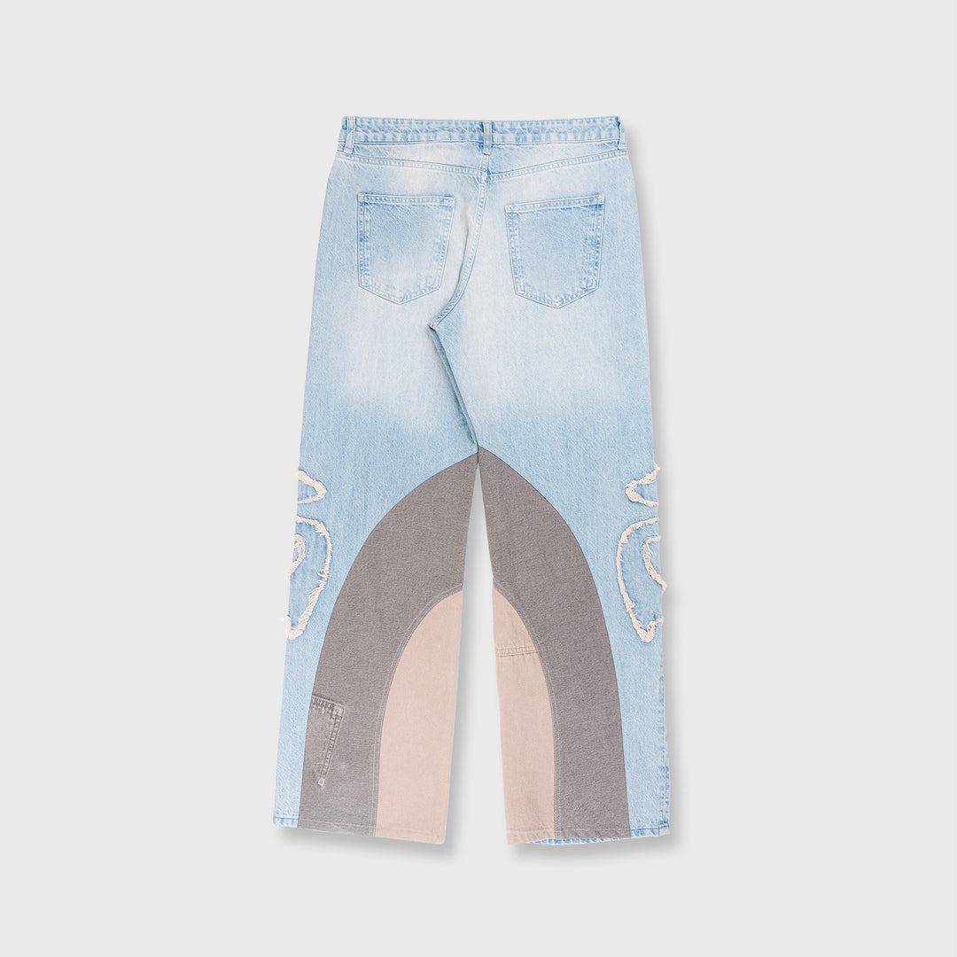 Denim with Fringe Detail