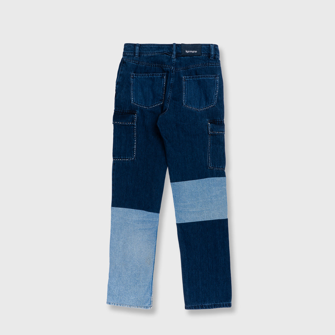 Block Patch Denim