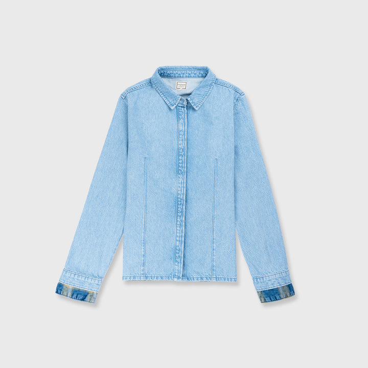 Light Denim Casual Shaket