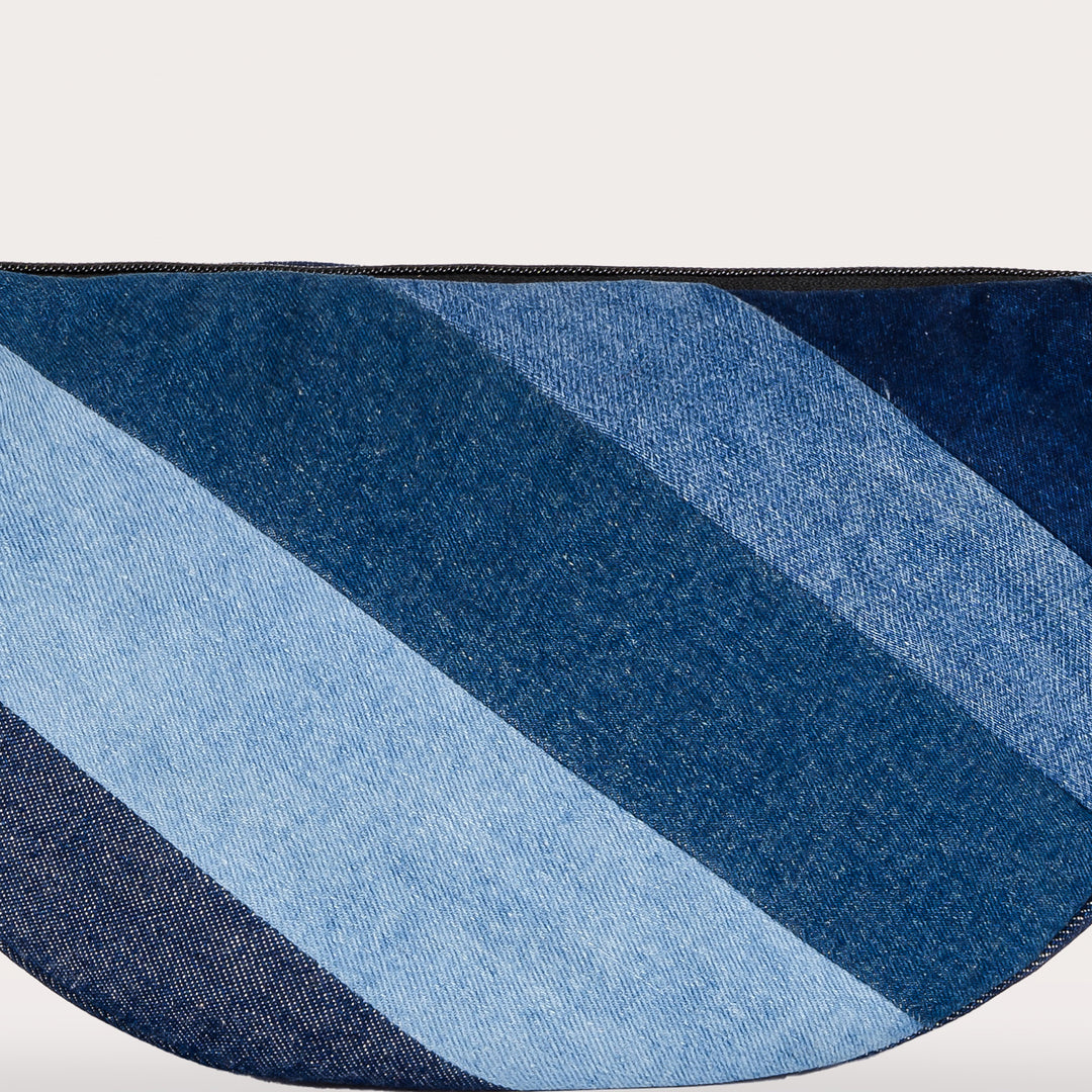 Denim Fanny Pack  Blue