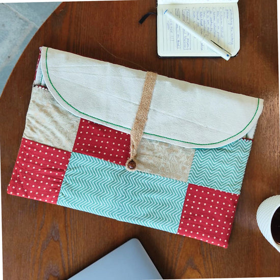 Load image into Gallery viewer, Patchwork Laptop Sleeve
