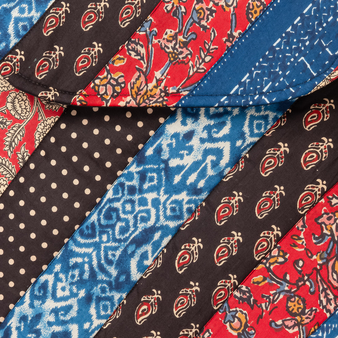 Patchwork Laptop Sleeve Vertical