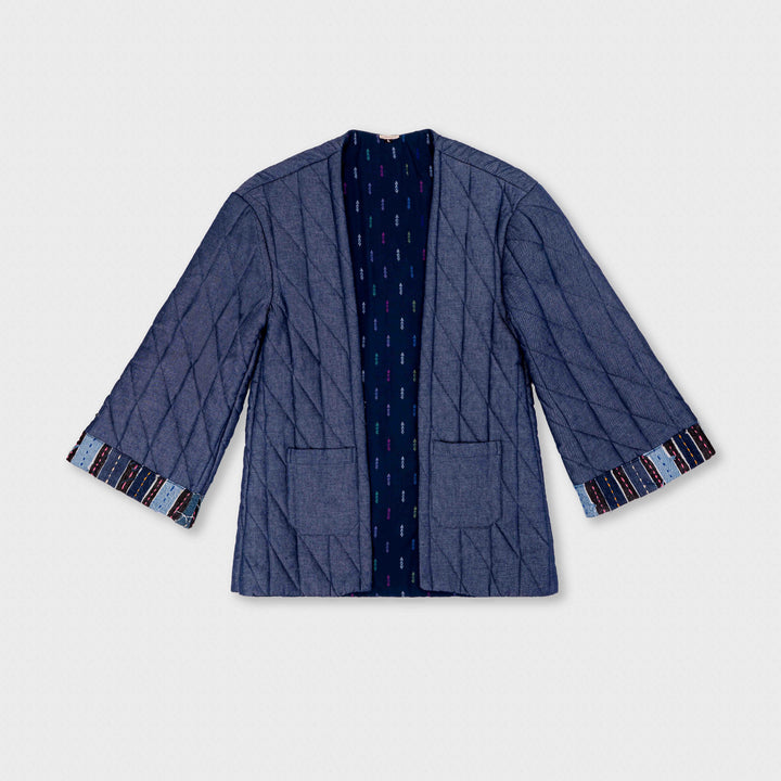 Quilted Kimono Style Jacket